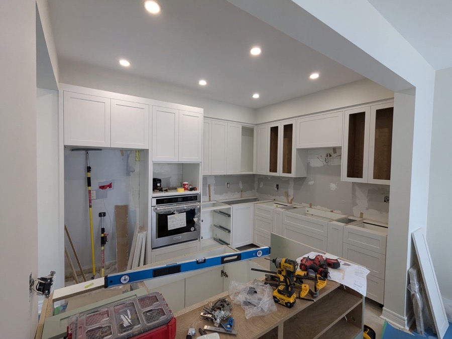 Interior renovation